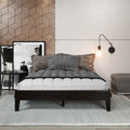 Nix Full Platform Bed Black - Full Black Wood