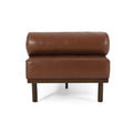 CHAISE LOUNGE light brown-pu leather