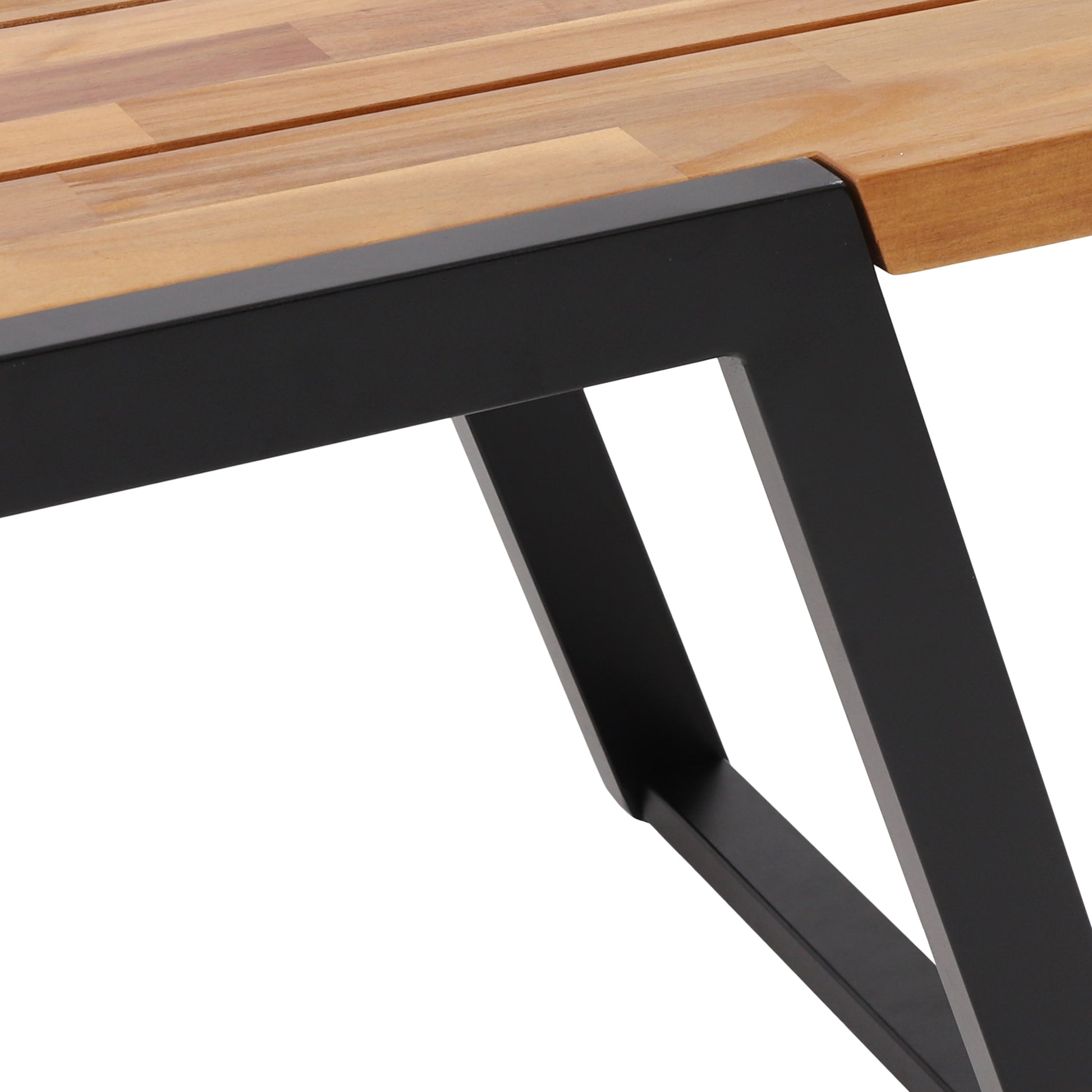 Gaylor Mp1 Bench - Black Acacia Wood